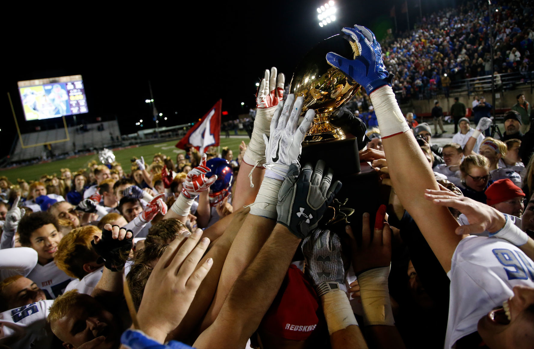 2015: No. 4 Bixby 38, No. 3 Sand Springs 28